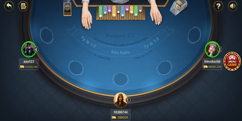 Mẹo chơi Xì dách game bài 68 chuẩn xác giúp anh em thắng lớn 5 Đặt gấp đôi là một trong những mẹo chơi Xì dách game bài 68 hiệu quả