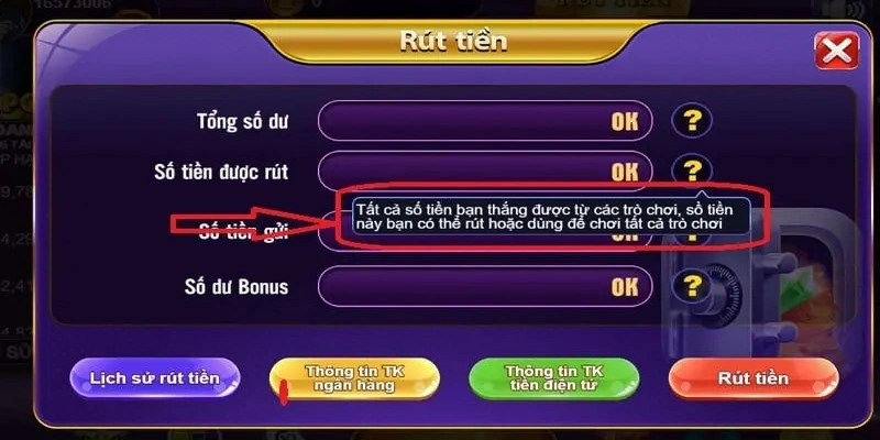 Rút tiền game bài 68 thần tốc chỉ với các thao tác đơn giản 4 Thông thường giao dịch cho người chơi trong khoảng thời gian từ 3 đến 5 phút