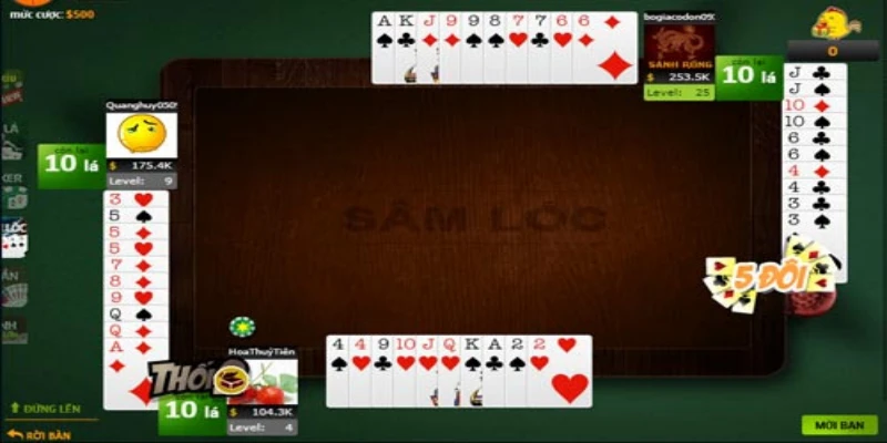 Sâm lốc tại game bài 68 - mẹo chiến thắng cho người mới 5 Áp dụng một số kinh nghiệm hay khi chơi Sâm lốc tại cổng game bài 68