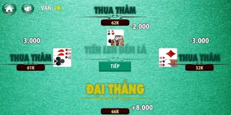 Tiến lên đếm lá tại game bài 68 - Hướng dẫn chi tiết 3 Trò chơi Tiến lên đếm lá tại game bài 68 sử dụng bộ bài 52 lá thông thường