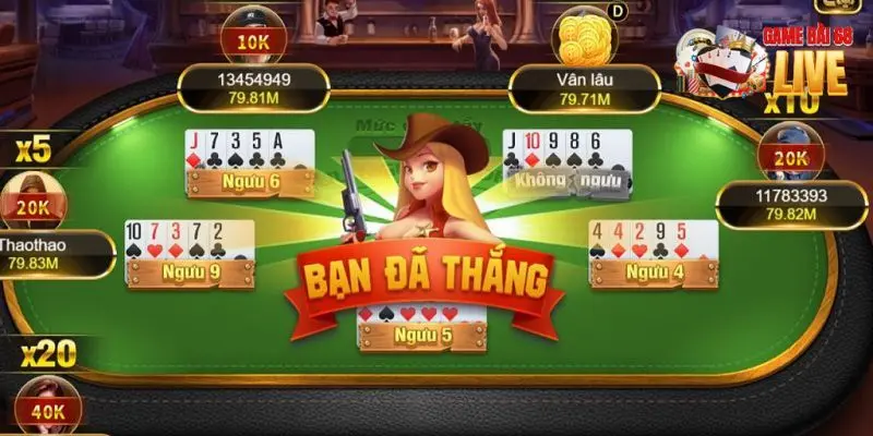 Luật chơi game ngưu ngưu cướp cái rất đơn giản và dễ hiểu