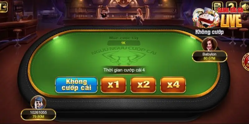Ngưu ngưu cướp cái 68 game bài được thiết kế đa dạng cược