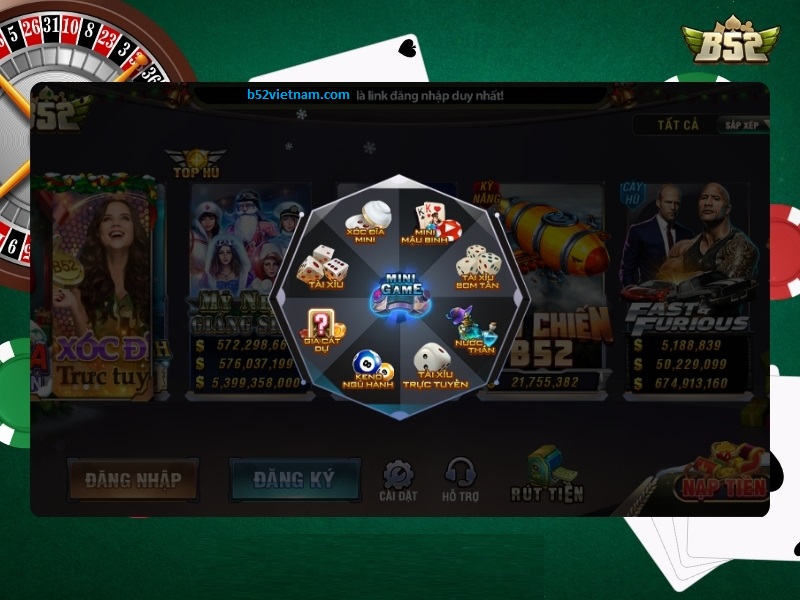 Khám Phá B52CLUB Game Bài Đổi Thưởng Hấp Dẫn Nhất 3 Cổng game B52CLUB nơi hội tụ anh em đam mê giải trí trực tuyến